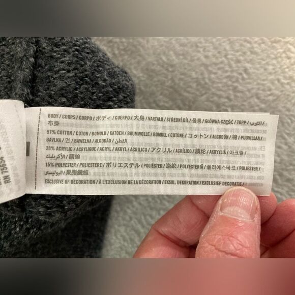 Abercrombie & Fitch Men’s S Gray Shawl Collar Cardigan Sweater Preppy Casual - Picture 7 of 9